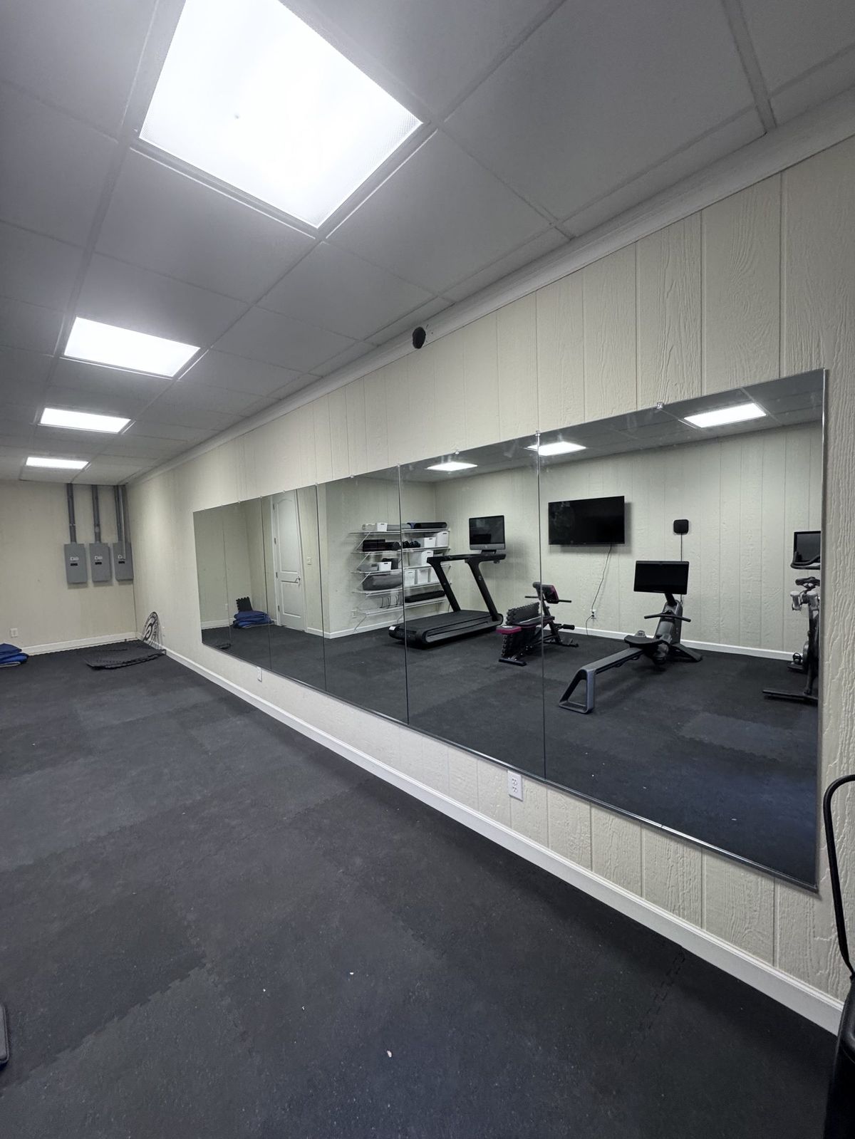 Corporate fitness room